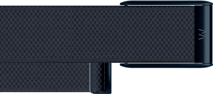 WHOOP 5.0 SuperKnit Band Donkerblauw detail