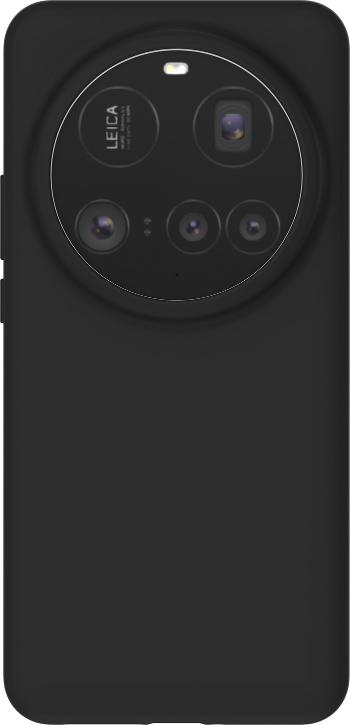 Just in Case Soft Design Xiaomi 17 Ultra Back Cover Zwart Main Image