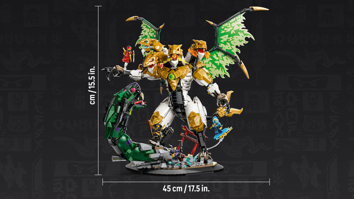 LEGO Ninjago Ultra Drakenstrijd 71872 detail