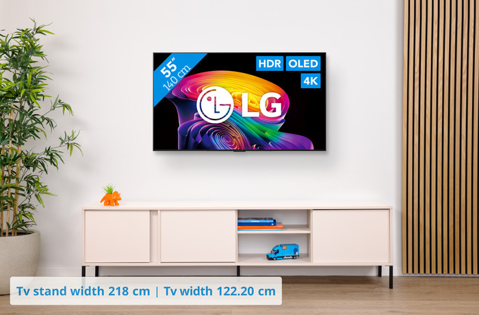 LG OLED EVO 55 inches C6 (2026) visual Coolblue 1