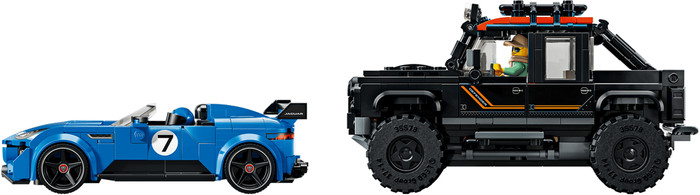 LEGO Speed Champions - La Jaguar Project 7 et le Land Rover Defender 77264 visuel fournisseur