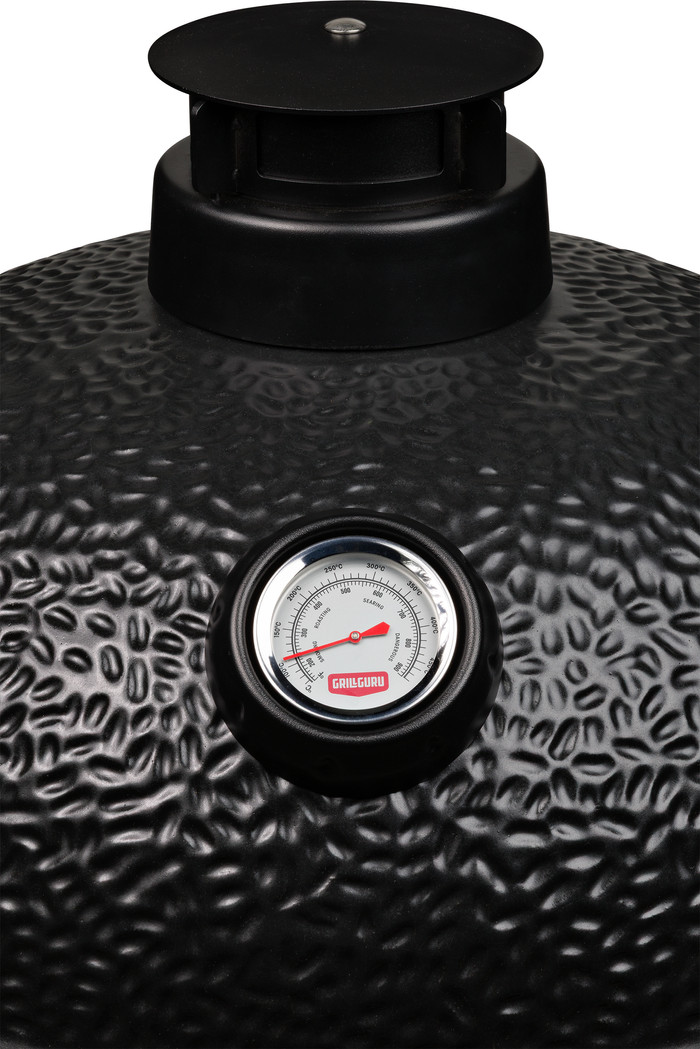 Grill Guru Prime Satin Black Large detail