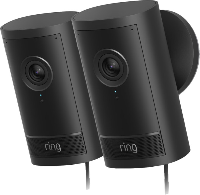 Ring Outdoor Camera Pro Stekker Zwart Duo Pack Main Image