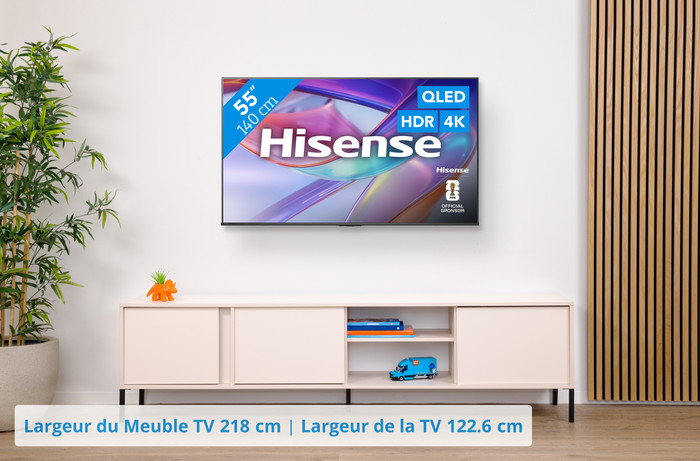 Hisense QLED 55" E79S (2026) visuel Coolblue 1