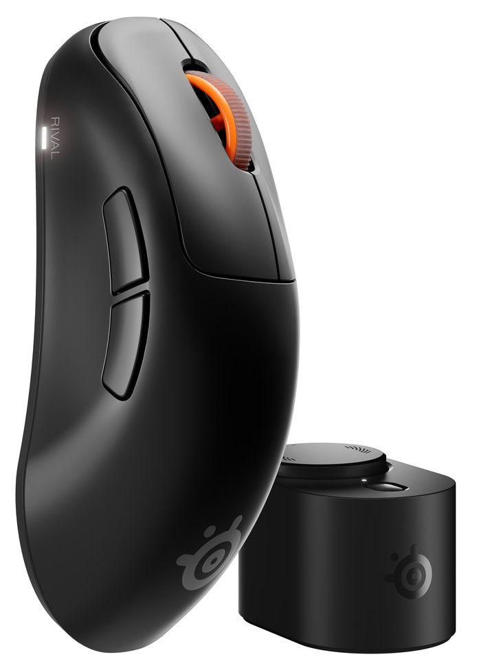 SteelSeries Rival Pro WL Mini Draadloze Gaming Muis Zwart Main Image
