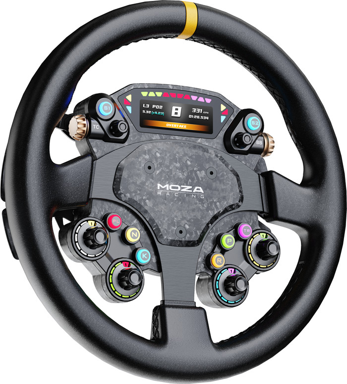MOZA CS Pro Racestuur linkerkant