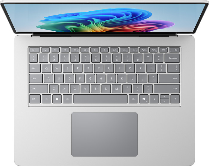 Microsoft Surface Rosemont 15 M12 / 16GB / 512GB Platinum Azerty bovenkant