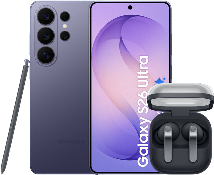 Samsung Galaxy S26 Ultra 512GB Donkerblauw 5G + Samsung Galaxy Buds4 Pro Zwart Main Image
