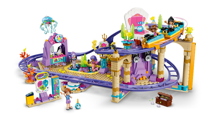 LEGO Friends - Les Montagnes Russes des Sirènes 42703 détail