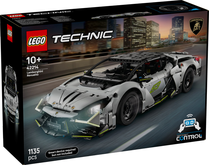 LEGO Technic Lamborghini Revuelto supersportwagen 42214 verpakking