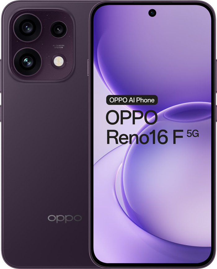 OPPO Reno16 F 256 Go Mauve 5G Main Image