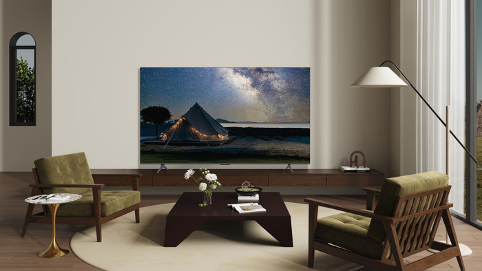 TCL 43" QLED P79L (2026) product in gebruik