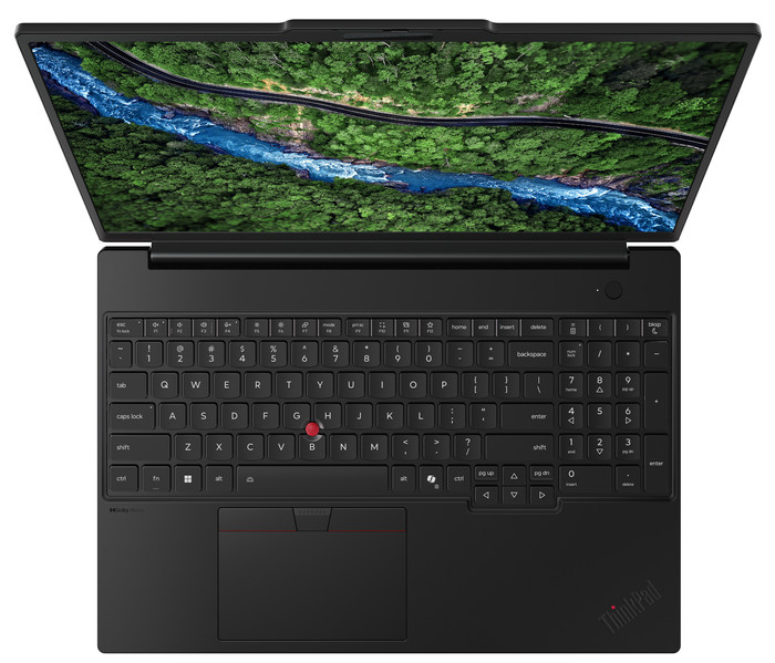 Lenovo ThinkPad P16s Gen 5 (AMD) Copilot+ PC - 21XG002FMB OLED Azerty bovenkant