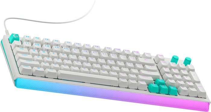 Logitech G512 X 98 Gaming Toetsenbord Azerty Wit voorkant