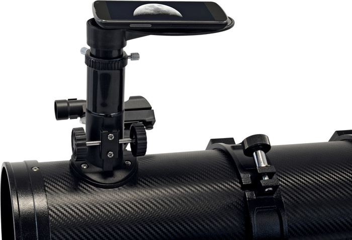 Bresser Spica 130/650 EQ3 Spiegeltelescoop met Smartphone Camera Adapter detail