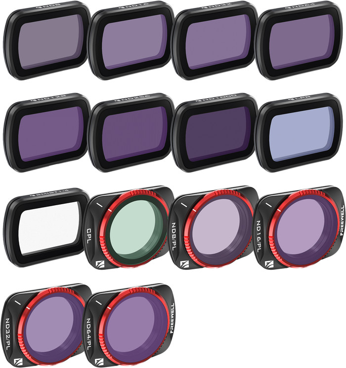 Freewell DJI Osmo Pocket 3 Filters Mega Kit 14 Pack Main Image