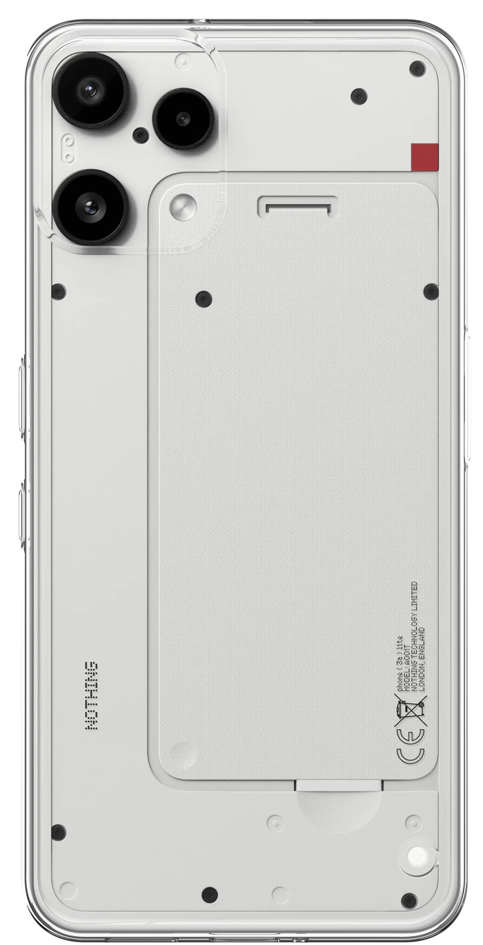Just in Case Soft Design Nothing Phone (3a) Lite Back Cover Transparant Main Image