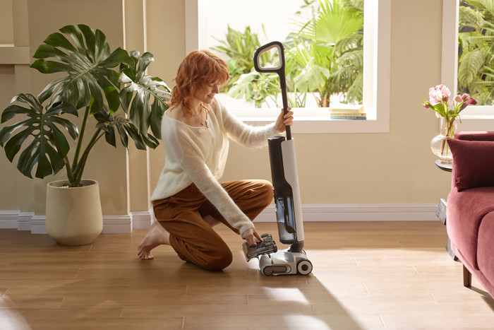 Roborock F25 ACE product in gebruik