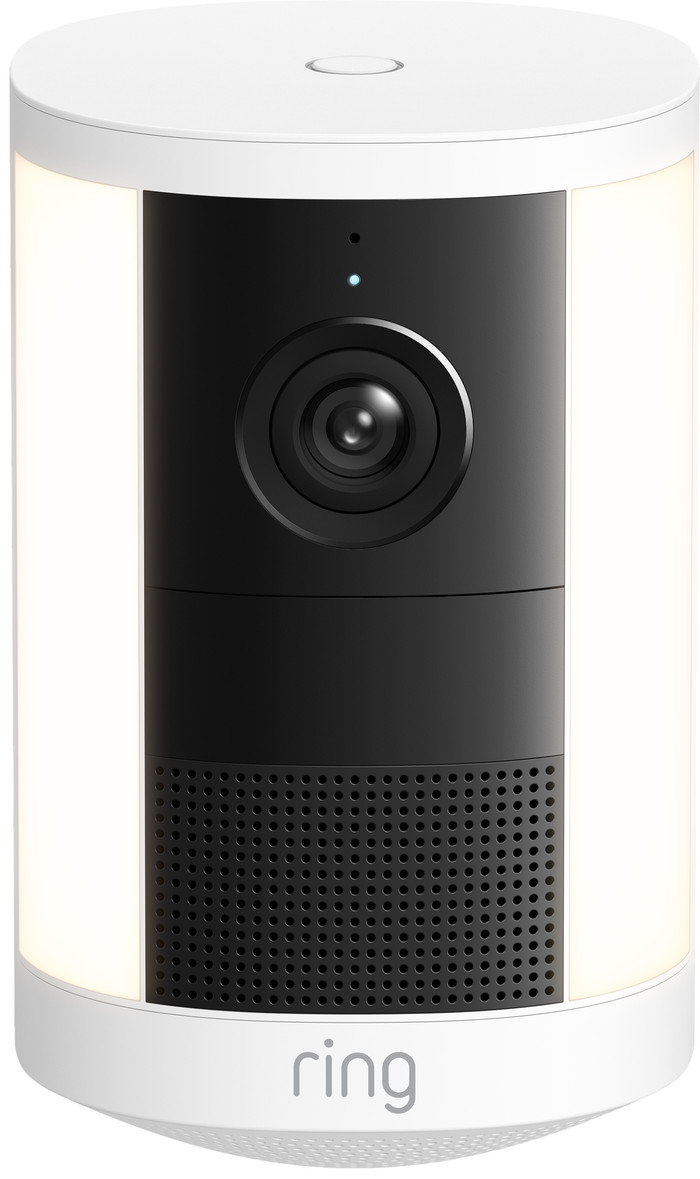 Ring Spotlight Camera 2e Generatie Stekker Wit Main Image