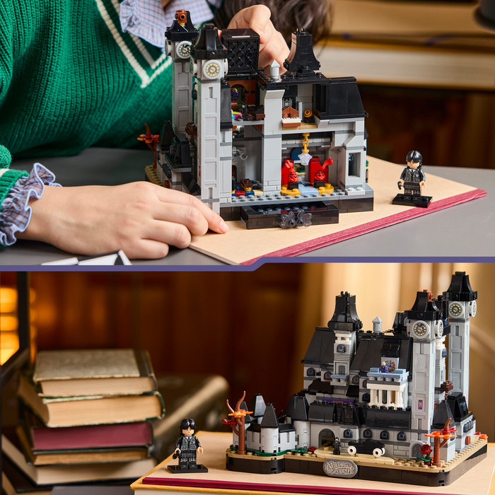 LEGO Mercredi - L'Académie Nevermore 76788 détail