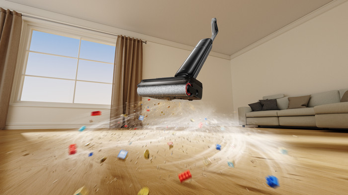 Dreame T12 Pro product in gebruik