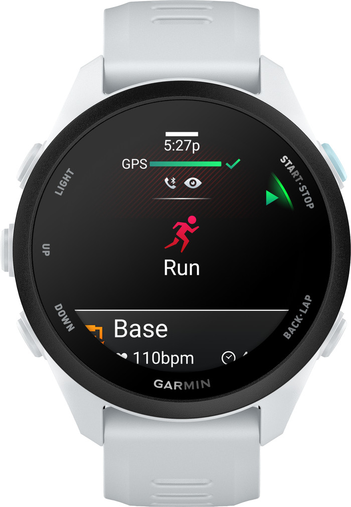 Garmin Forerunner 70 43 mm Wit voorkant