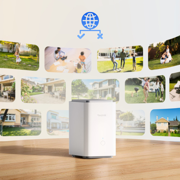 Reolink Hub 1 Pro product in gebruik