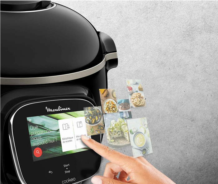 Moulinex Cookeo Touch Wifi CE902800 Zwart visual leverancier