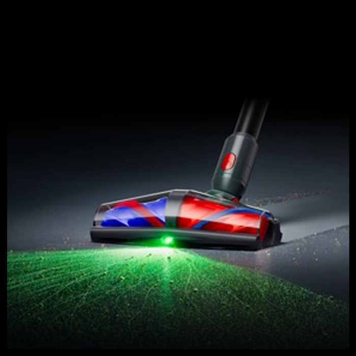 Dyson V10 Konical product in gebruik