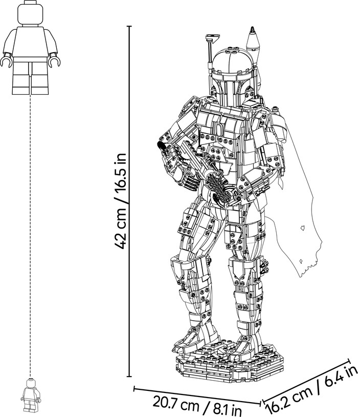 LEGO Star Wars Boba Fett 75455 visual leverancier