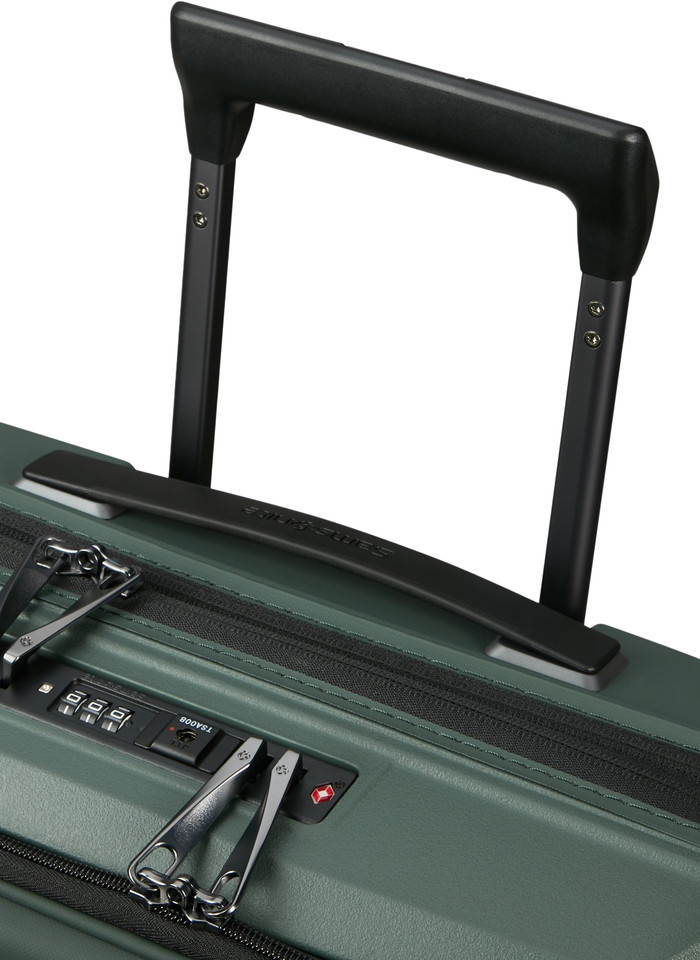 Samsonite Intuo Valise à 4 Roulettes Easy Access Extensible 55 cm Olive Green détail