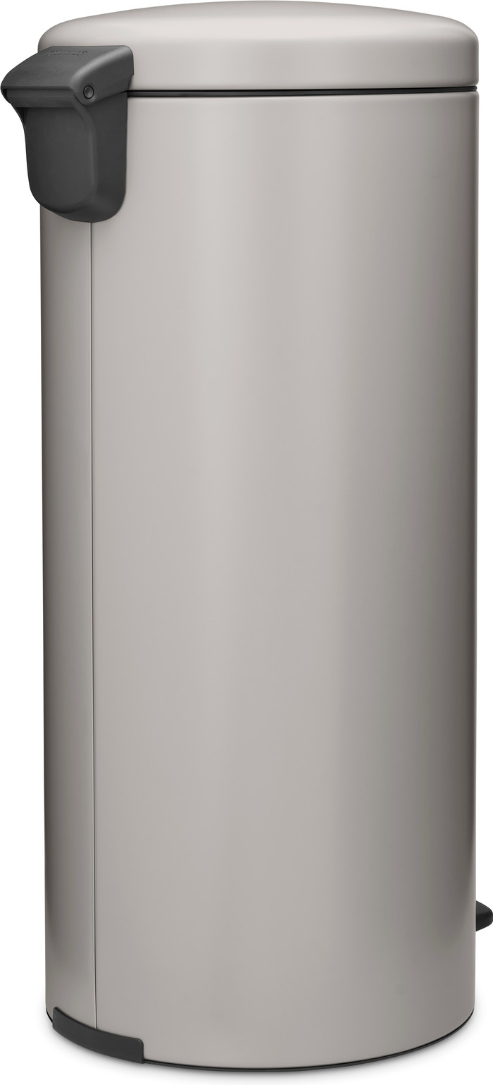 Brabantia NewIcon Pedaalemmer 30 Liter Soft Grey achterkant