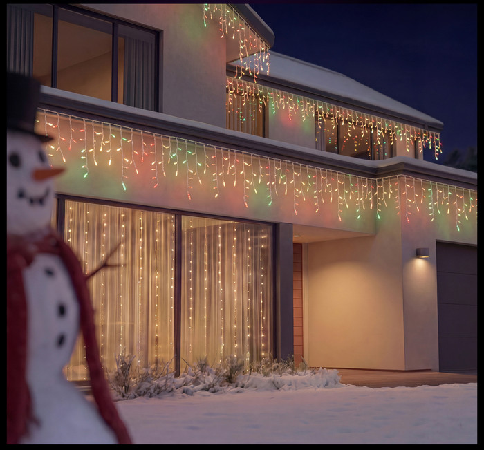 Philips Hue Festavia LED Lichtslinger 8,5 meter Duo Pack product in gebruik