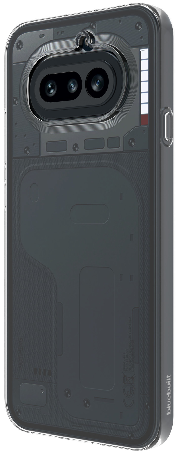 BlueBuilt Nothing Phone (4a) Back Cover Transparant achterkant
