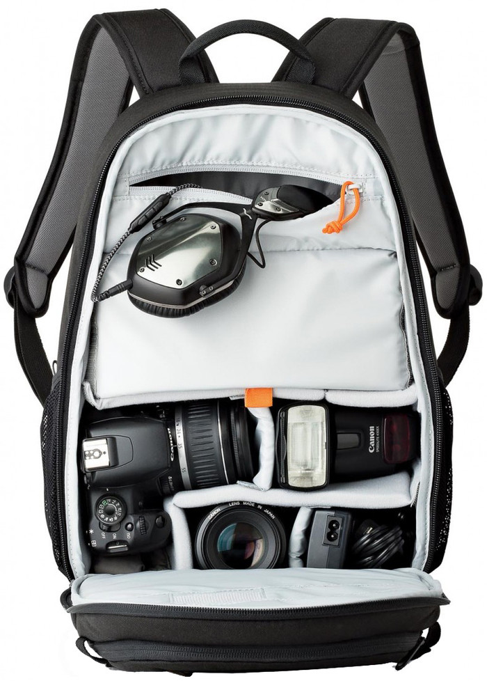 Lowepro Tahoe BP 150 Noir intérieur