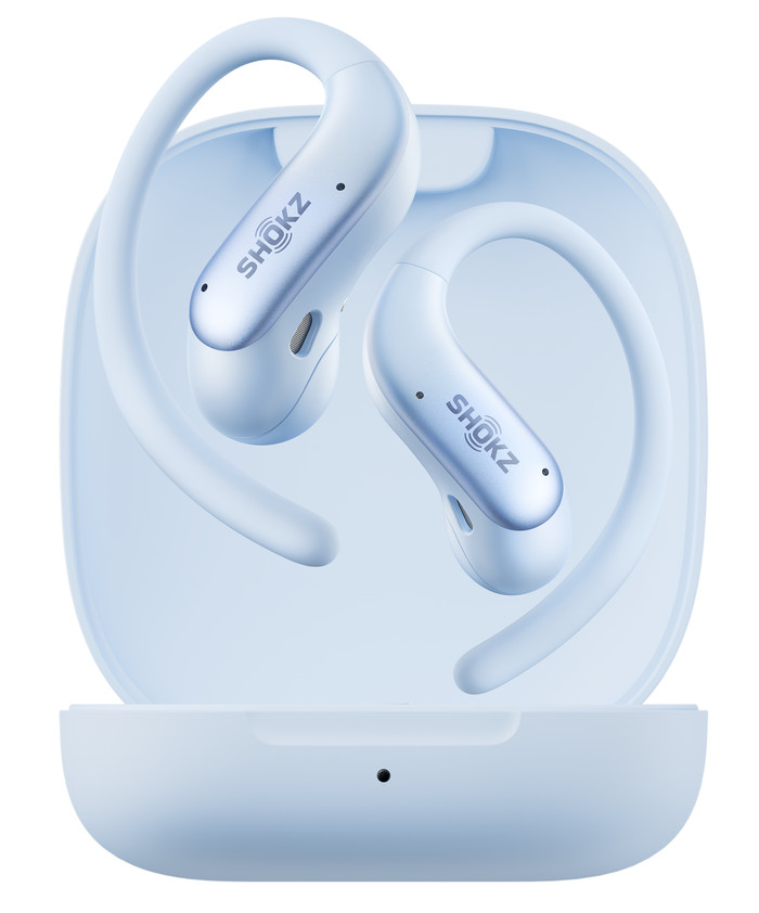 Shokz OpenFit Air 2 Blauw samengesteld product