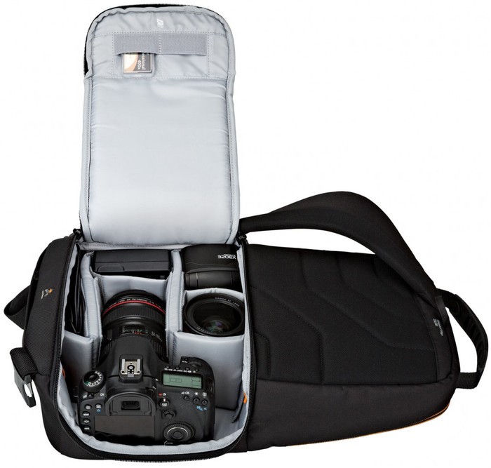 Lowepro Slingshot Edge 250 AW Black binnenkant