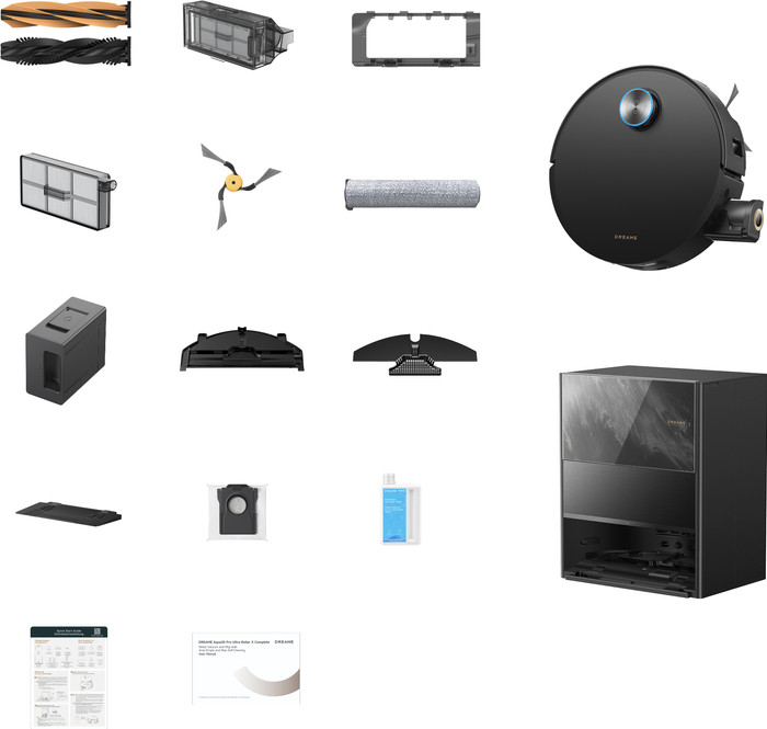 Dreame Aqua 20 Pro Ultra Roller X Complete Marble Black accessoire