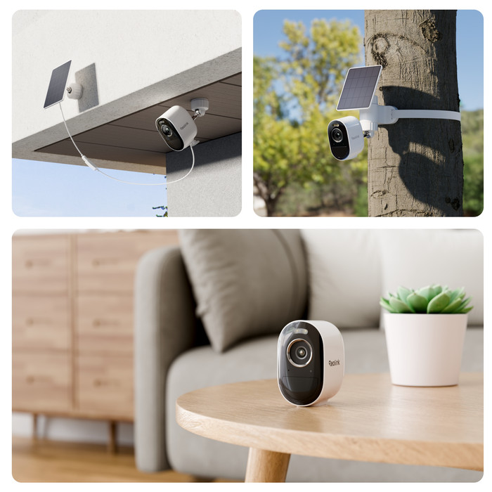 Reolink Argus B330 Duo Pack + Home Hub 1 Lite product in gebruik