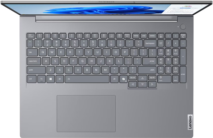 Lenovo ThinkBook 16 G8 IAL - 21SK00R8MH QWERTY bovenkant