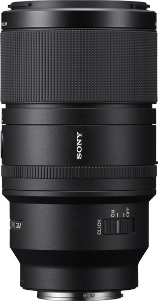 Sony FE 100mm f/2.8 Macro GM OSS achterkant