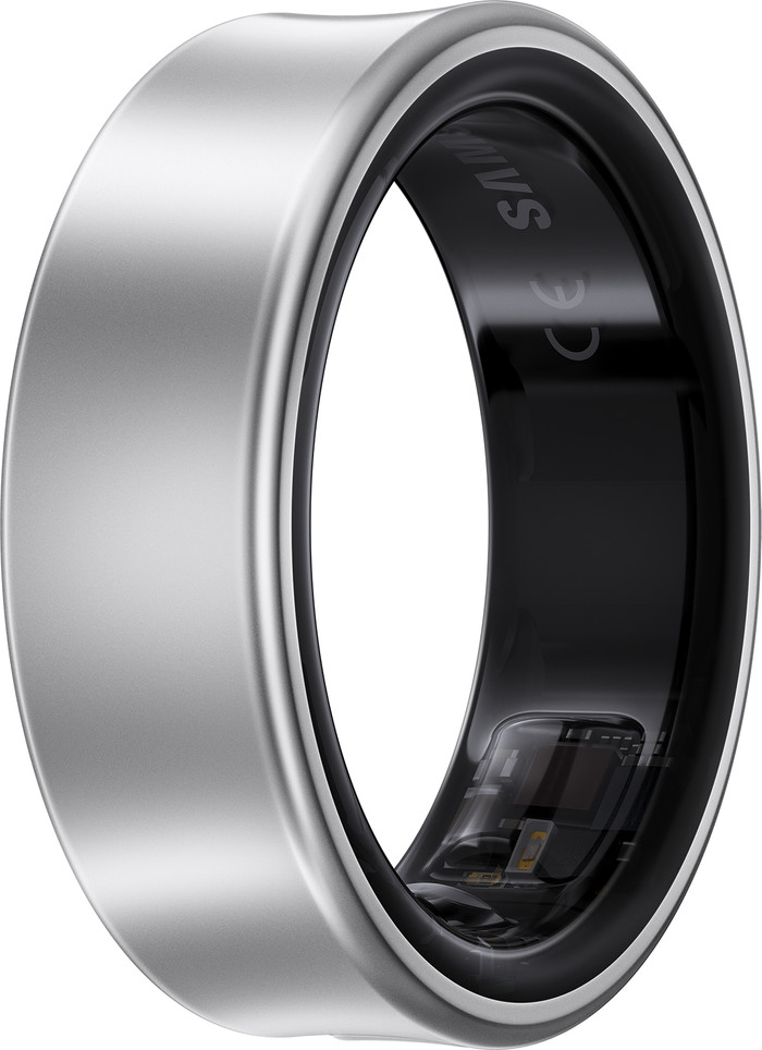 Samsung Galaxy Ring Maat 5 Zilver rechterkant