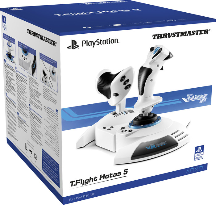 Thrustmaster T.Flight Hotas 5 Microsoft Flight Simulator Edition emballage