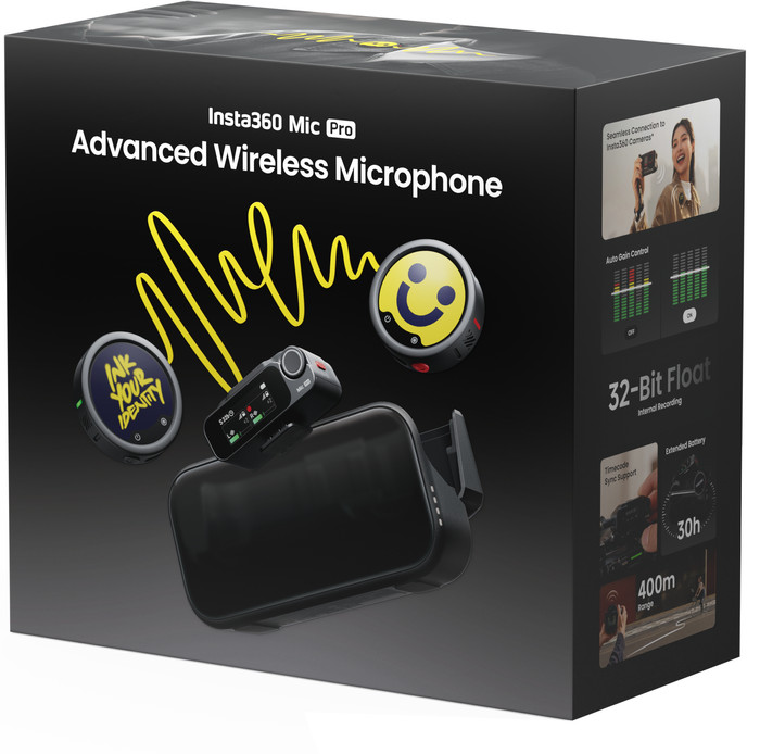 Insta360 Mic Pro Dual verpakking