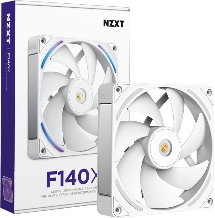 NZXT F140X RGB - Wit verpakking