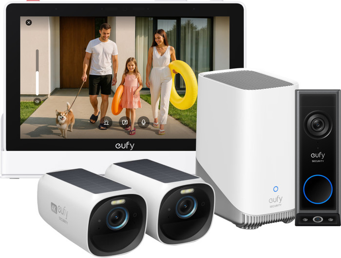 eufyCam 3 Duo Pack + HomeBase 3 + Doorbell E340 + Smart Display E10 Main Image
