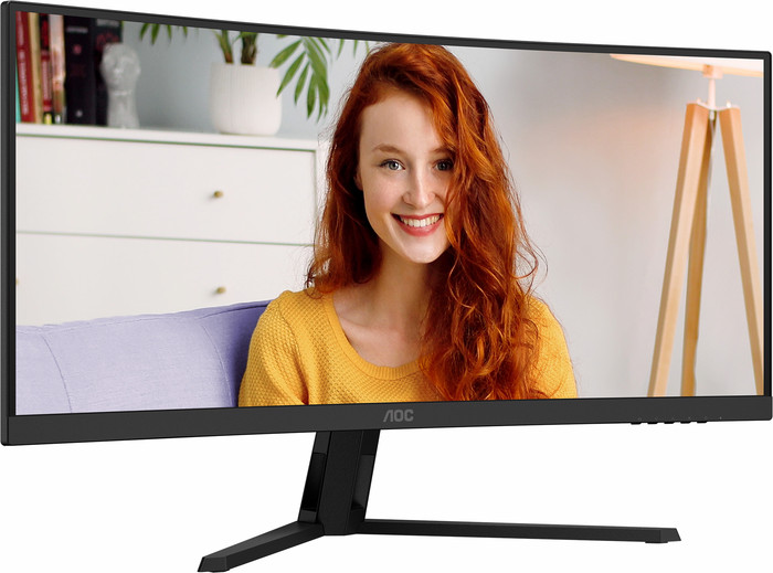 AOC CU34B3E Curved voorkant