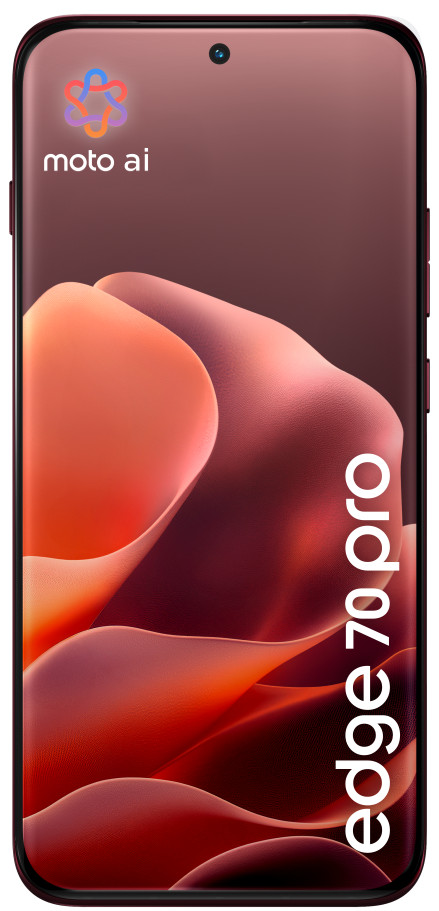 Motorola Edge 70 Pro 256 Go Rouge 5G avant