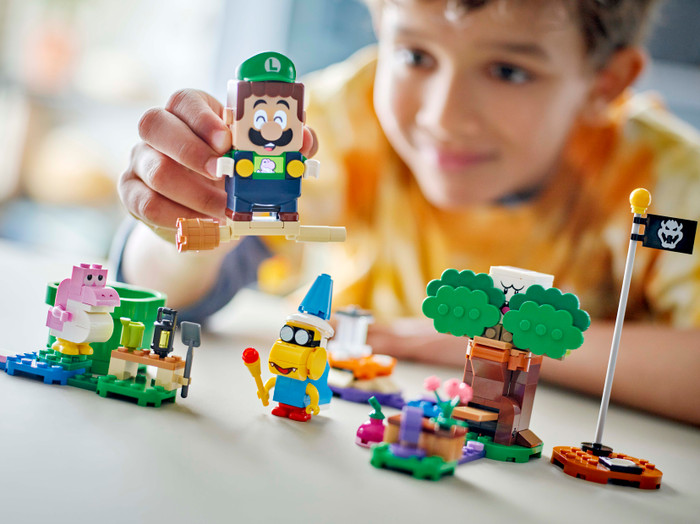 LEGO Super Mario Adventures with Interactive Luigi 71440 product in use