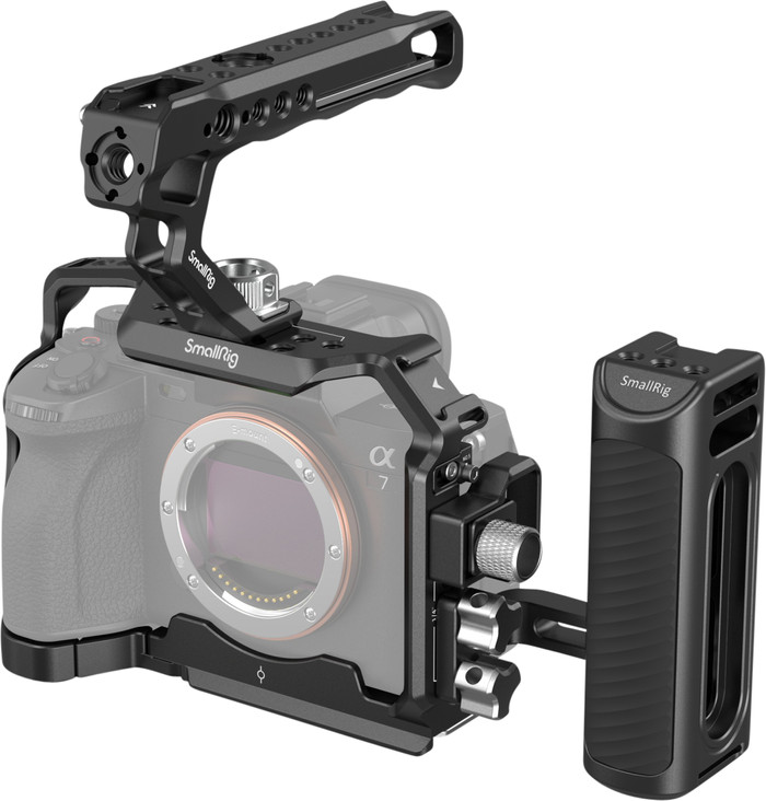 Smallrig Advanced Kit voor Sony A7 camera's product in gebruik